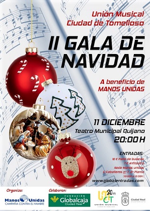 II Gala de Navidad: Concierto solidario a beneficio de Manos Unidas